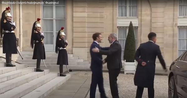 Տեսեք ինչպես են ընդունել Փաշինյանին Ֆրանսիայում․ Փաշինյան-Մակրոն հանդիպումը (տեսանյութ)