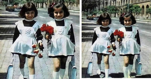 Հայկական դպրոցի աղջիկները ՝ 45 տարի առաջ, իսկ դուք այդ ժամանակ հաճախե՞լ եք դպրոց