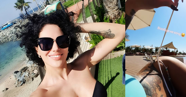 Տեսանյութ, թե ինչպես է Եվա Ռիվասը լողափում քանդում ներքնազգեստի թելը