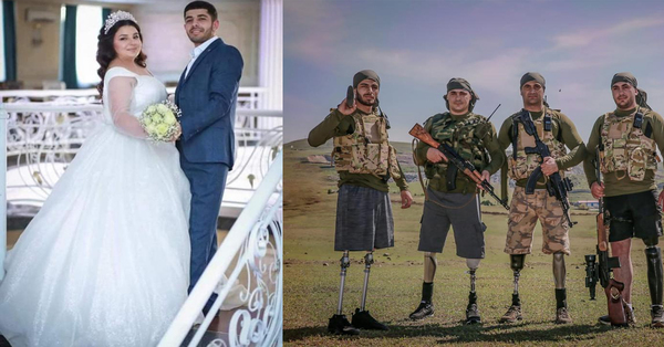 44-օրյա պատերազմում ոտքերը կորցրած Սարգիսը ամուսնացել է