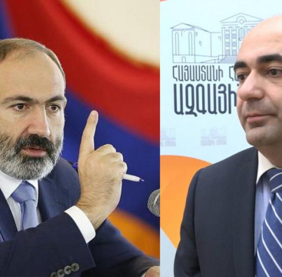 Էդմոն Մարուքյանը, եթե շարունակելու է տեղը չբերել, հայտնվելու է Աշոտյանի դերում. Նիկոլ Փաշինյան