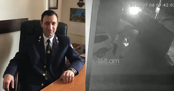 Բացառիկ տեսանյութ, թե ինչպես է պարեկը միայնակ բերման ենթարկում Գևորգ Պետրոսյանի դատախազ եղբորը