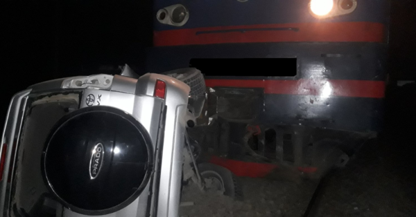 Մեքենան բախվել է գնացքին․ վիրավորի վիճակը ծանր է