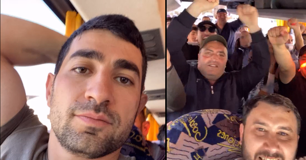 Լևոն Քոչարյանը բերման ենթարկվածների ավտոբուսից տեսանյութ է հրապարակել