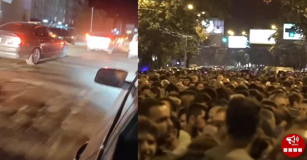 Գյումրիից մարդիկ գալիս են Երևան  ՝ Բաղրամյան պողոտա աջակցելու ԱԺ-ի մոտ հավաքվածներին
