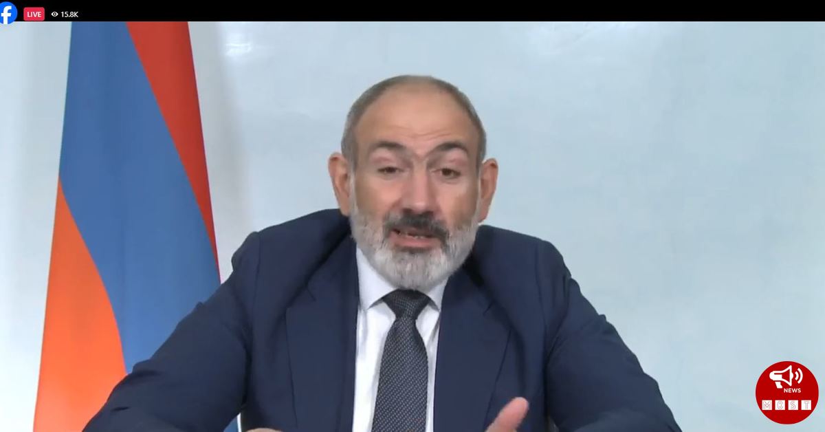 Փաշինյանը ուղիղ եթերում է․ Դիմում է ժողովդրին