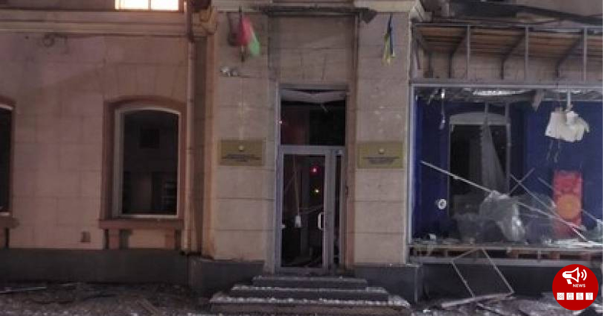 Ռուսաստանի Դաշնության կողմից հրթիռակոծվել է Խարկովում Ադրբեջանի հյուպատոսության շենքը