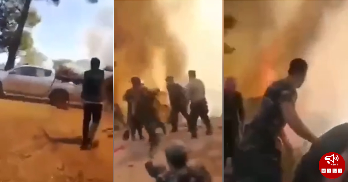 Ադրբեդջանցի փրկարարները փախչում են ու խայտառակ լինում, որոնք եկել էին Թուրքիա ՝ կրակ մարելու (տեսանյութ)