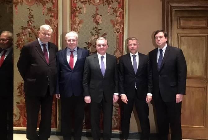 
                            Зограб Мнацаканян встретился с сопредседателями Минской группы ОБСЕ                        